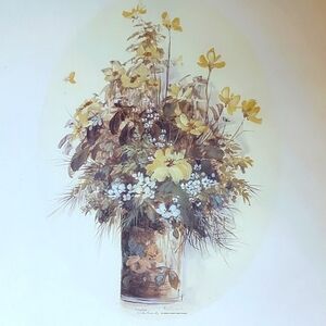 Vintage 1978 Mary Bertrand Signed & Numbered Print